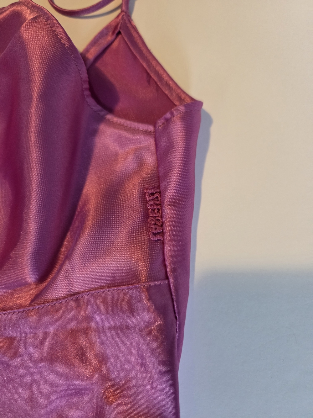 La SENZA Pink/Purple V-Neck Slip Dress - Picture 9 of 9